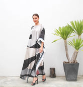Royal Ruby Kaftan Dress